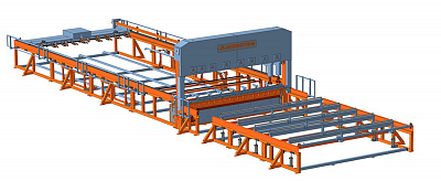 Автоматическая машина сварки арматурной сетки WFE-3600